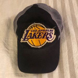 Lakers Adidas Trucker Style Hat